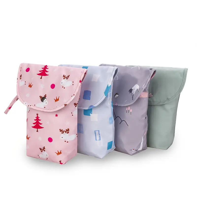 Travel Lightweight Easy Clean Diaper Storage Bag